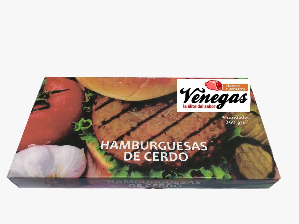 Caja de Hamburguesa (Unidad 4) de 90g