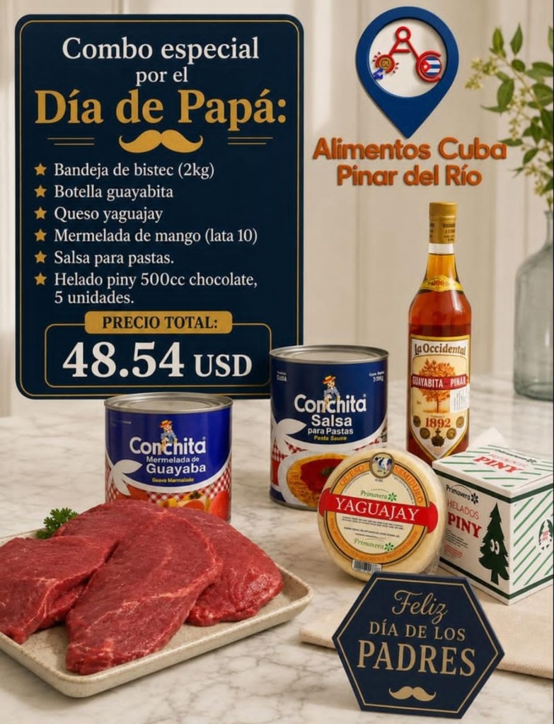 Combo Especial por el Día de Papá