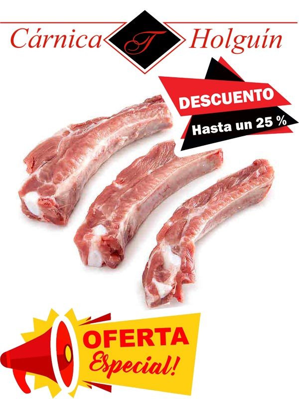 Costilla de cerdo (2.4-2.6 kg)