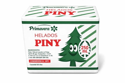 Helado Piny cajitas de 250ml