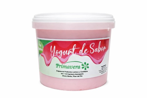 Yogurt Saborizado en Cubos de 4.5 lts